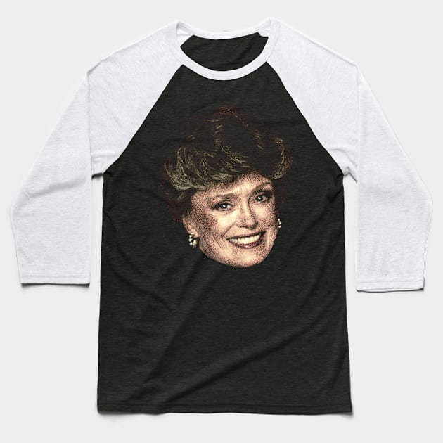 Rue McClanahan Vintage Baseball T-Shirt by CakCulaiNabuiNabui